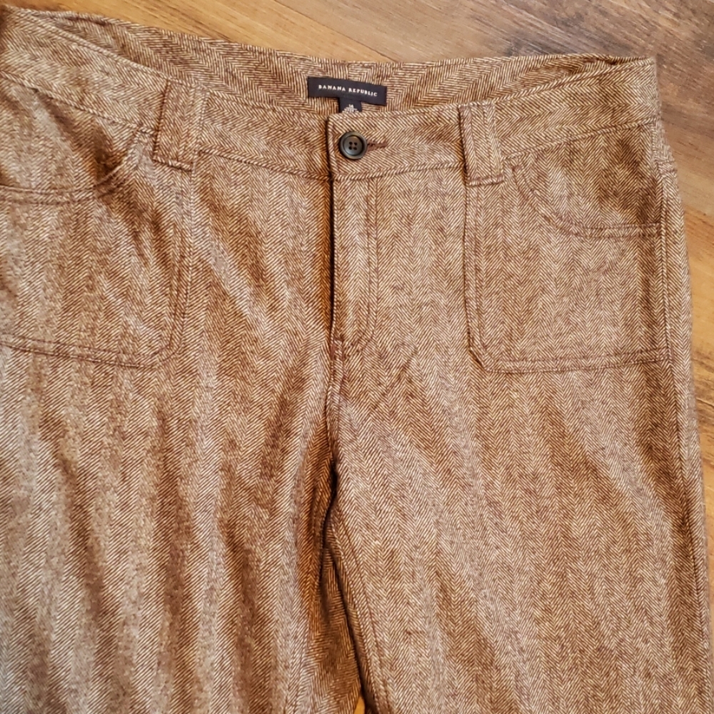 NWT lined wool Banana Republic pants 14 women
